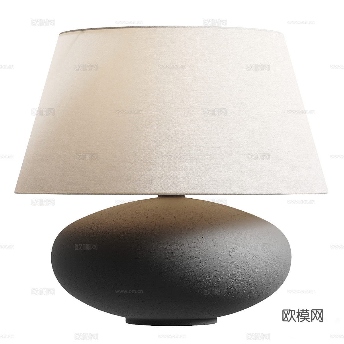 新中式侘寂 Nessi 台灯3d模型
