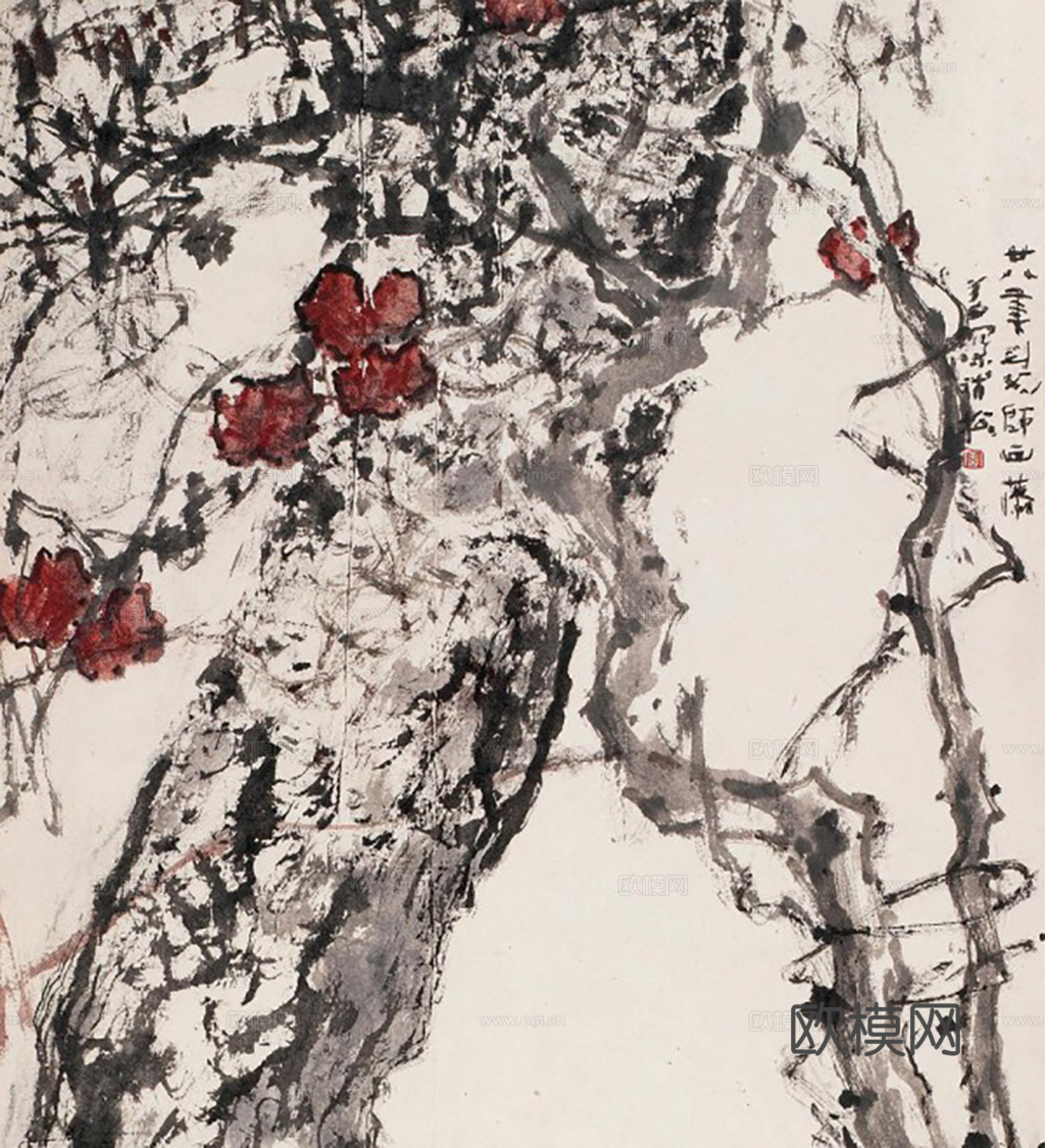 中式水墨画挂画