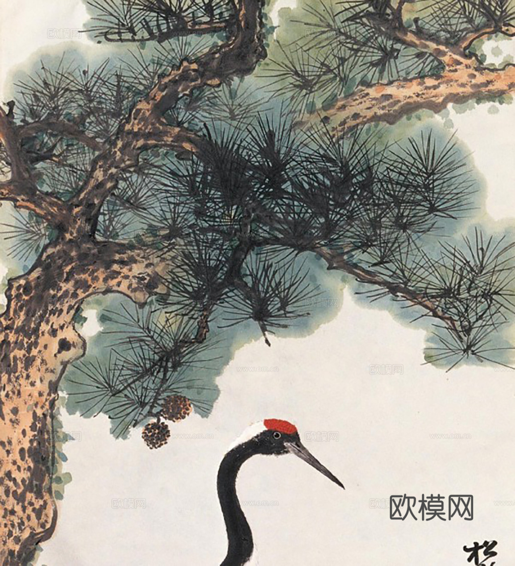 中式水墨画字画