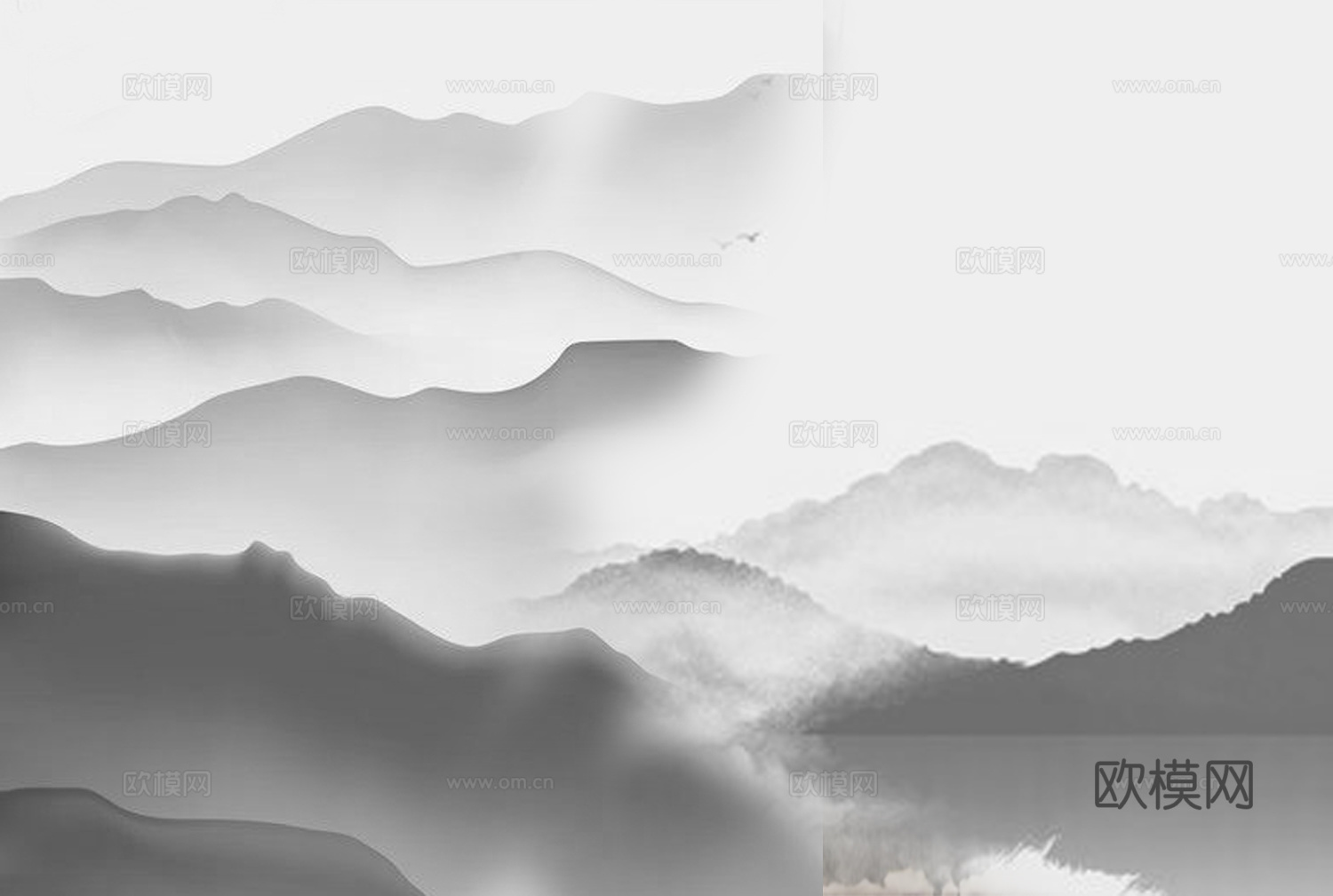 新中式艺术墙纸