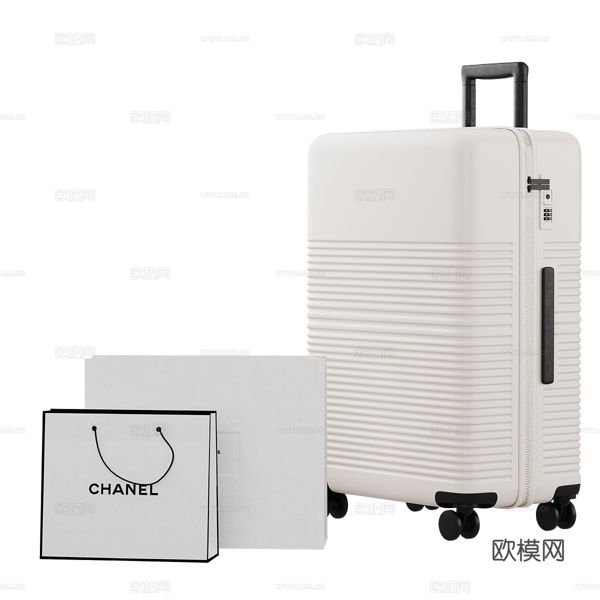 现代服饰鞋帽3d模型