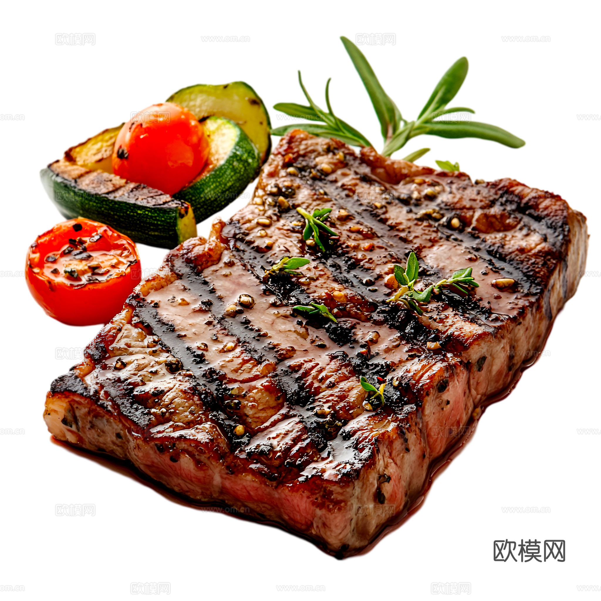 免抠牛排 牛排套餐 熟牛排 生牛排 牛肉