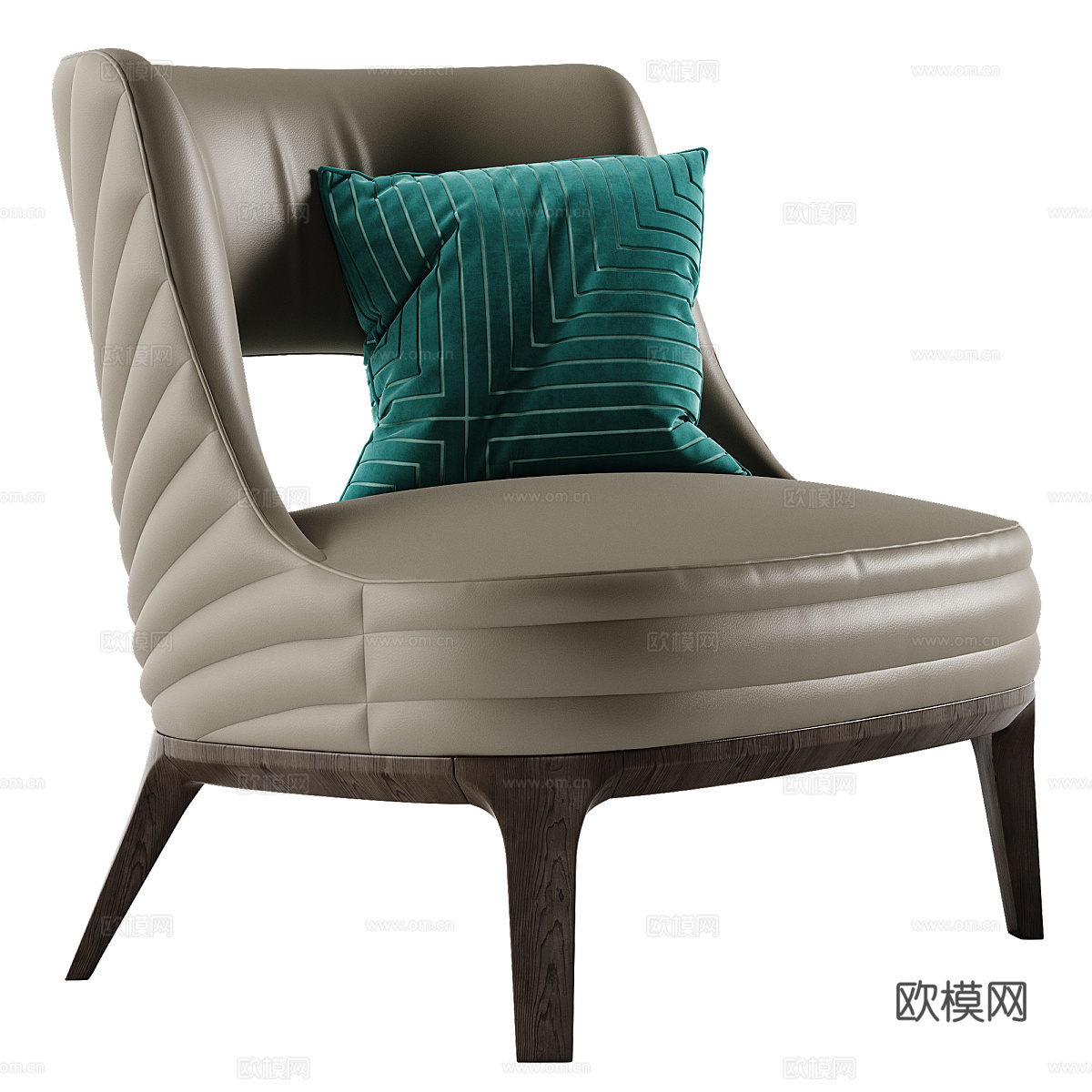 新中式 Vittoria Frigerio Reina扶手椅3d模型