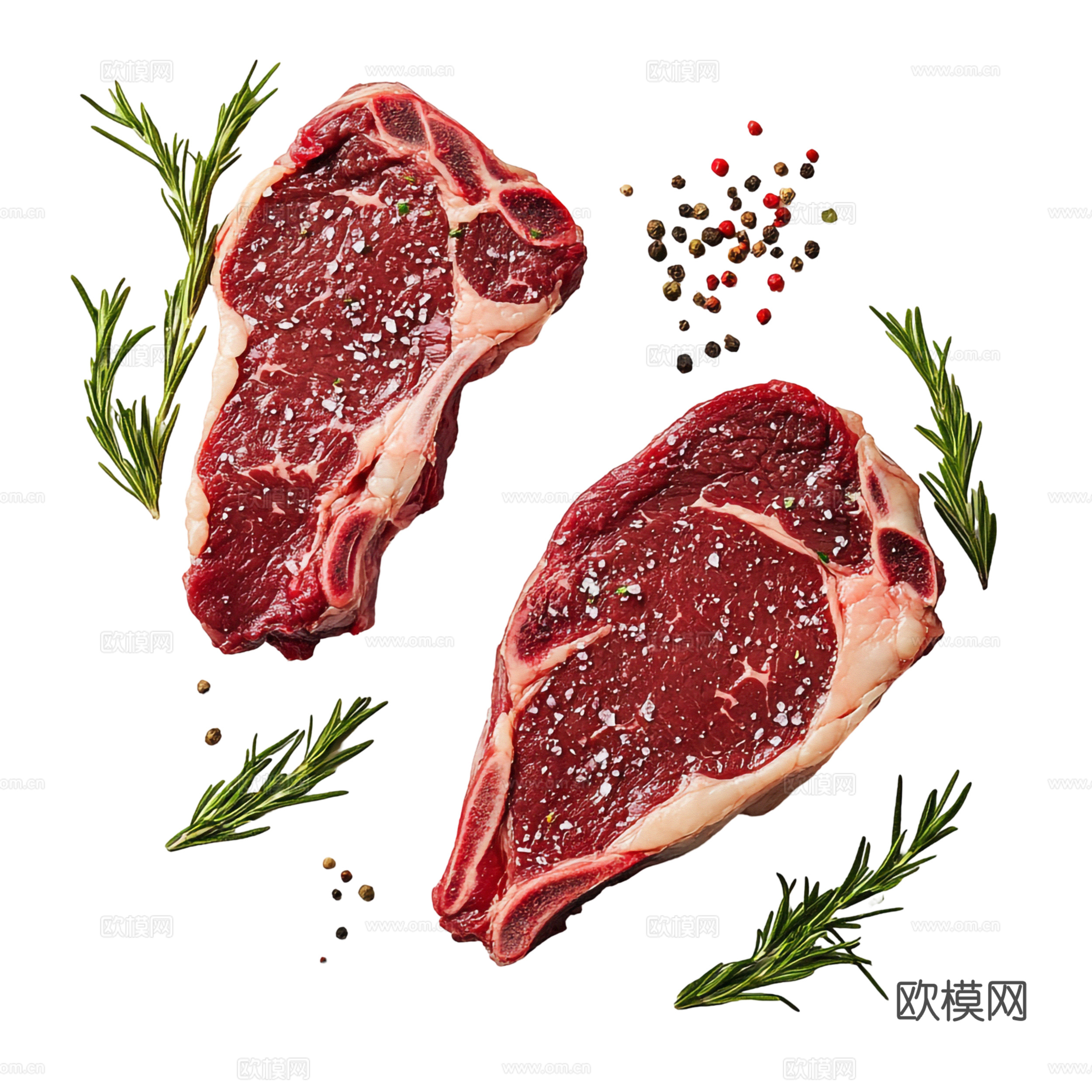 免抠牛排 牛排套餐 熟牛排 生牛排 牛肉