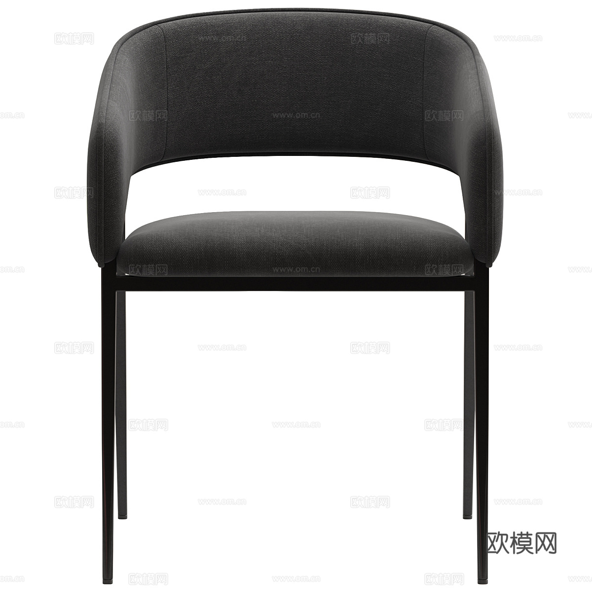现代意式极简 Globewest Eliza 餐椅3d模型