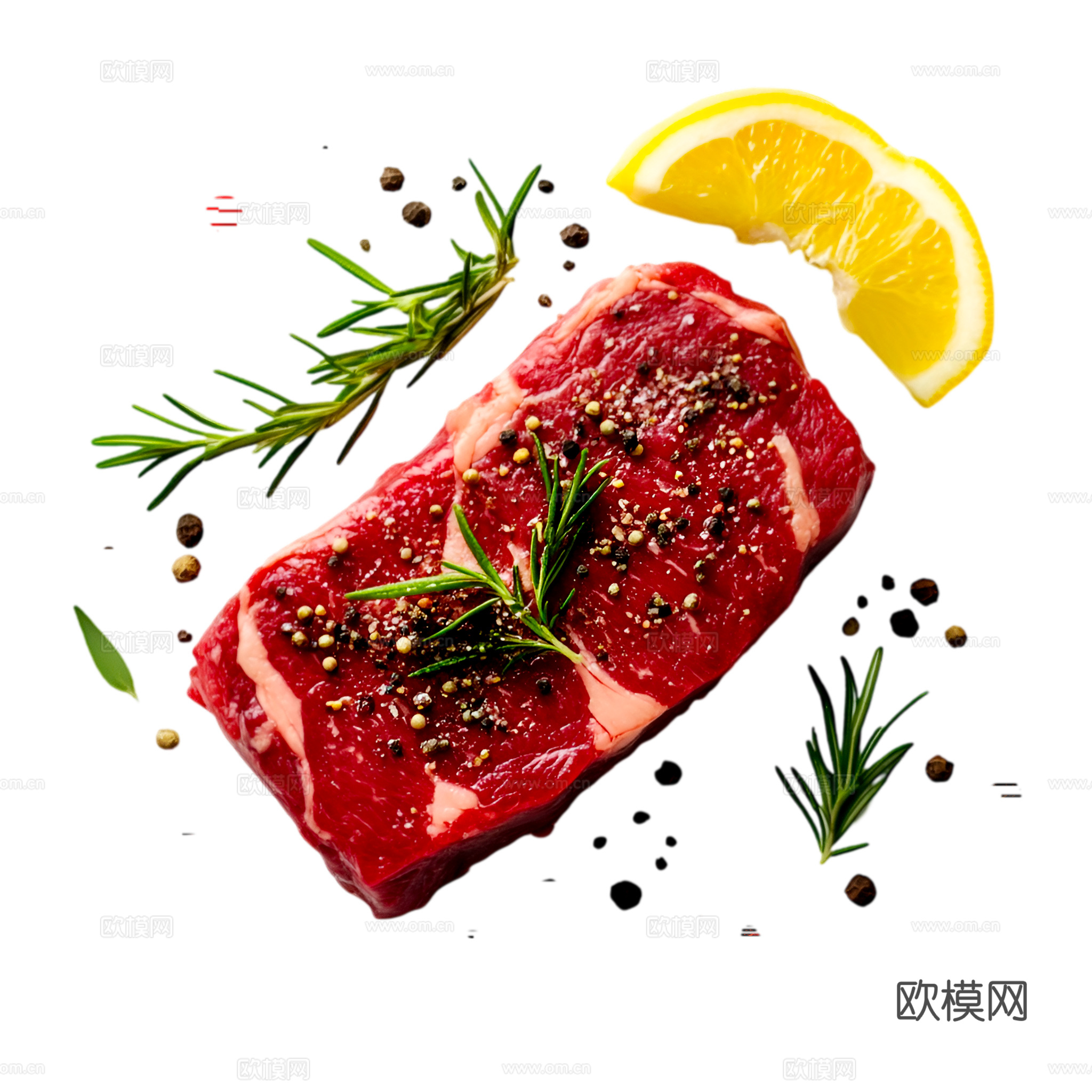免抠牛排 牛排套餐 生牛排 牛肉 西餐 烤牛排