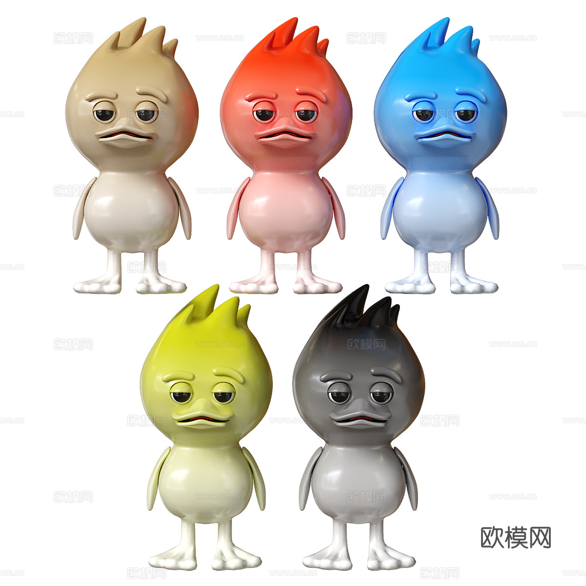现代 Tud 玩具手办潮玩3d模型