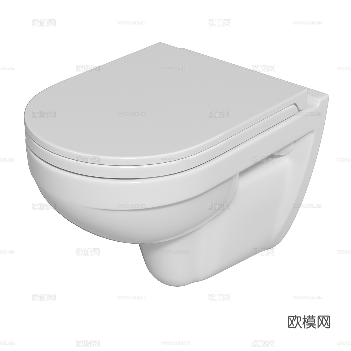马桶 坐便3d模型