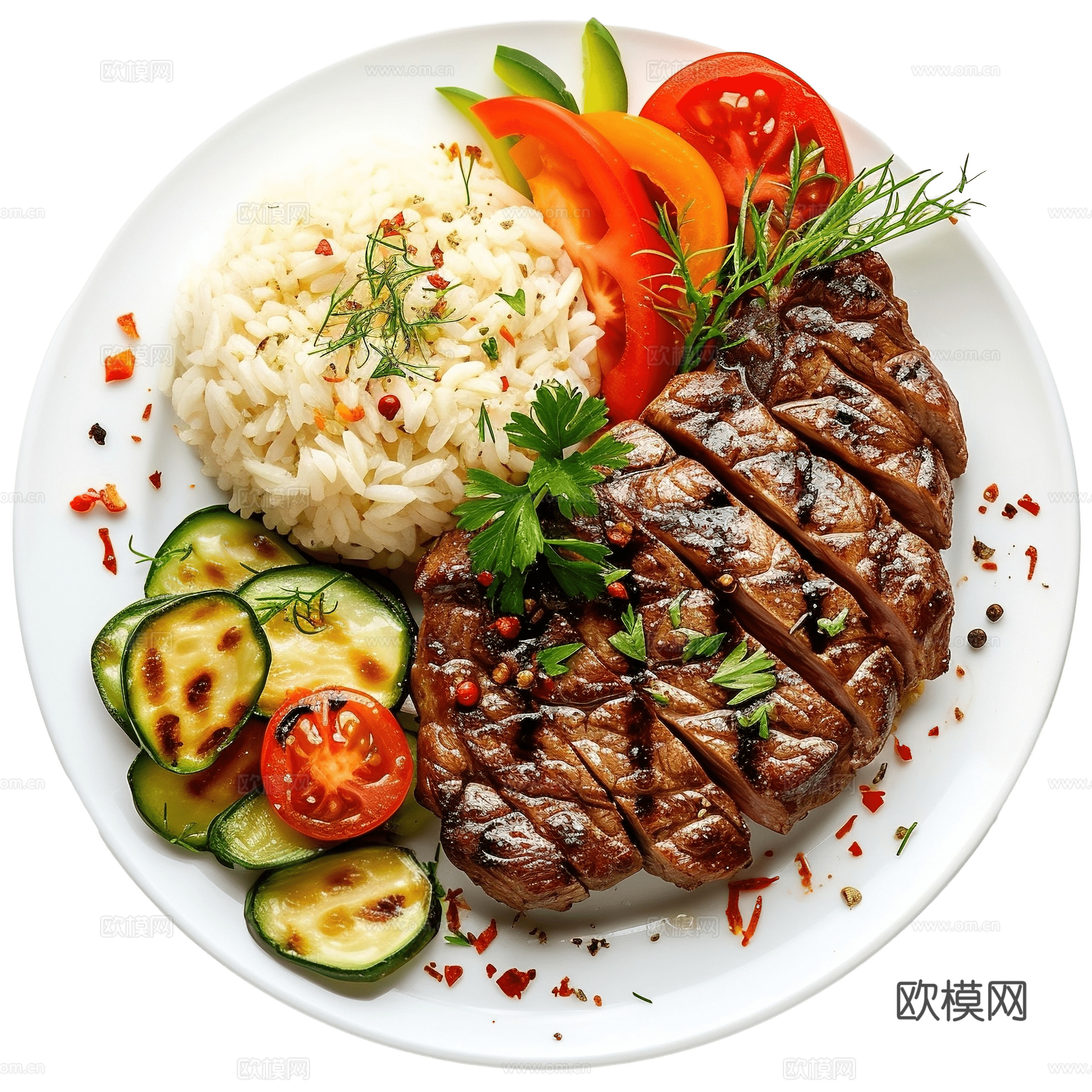 免抠牛排 牛排套餐 熟牛排 生牛排 牛肉