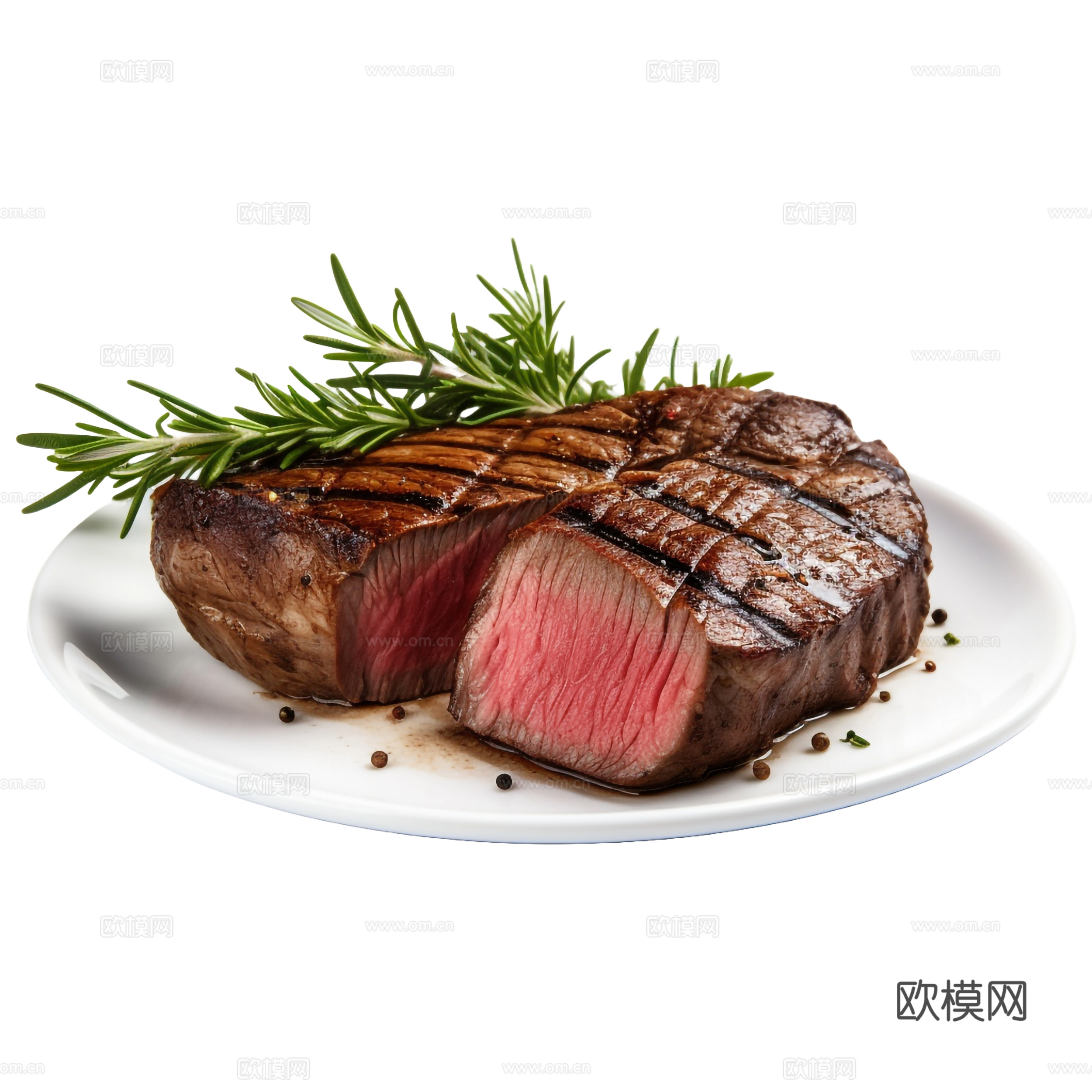 免抠牛排 牛排套餐 熟牛排 生牛排 牛肉