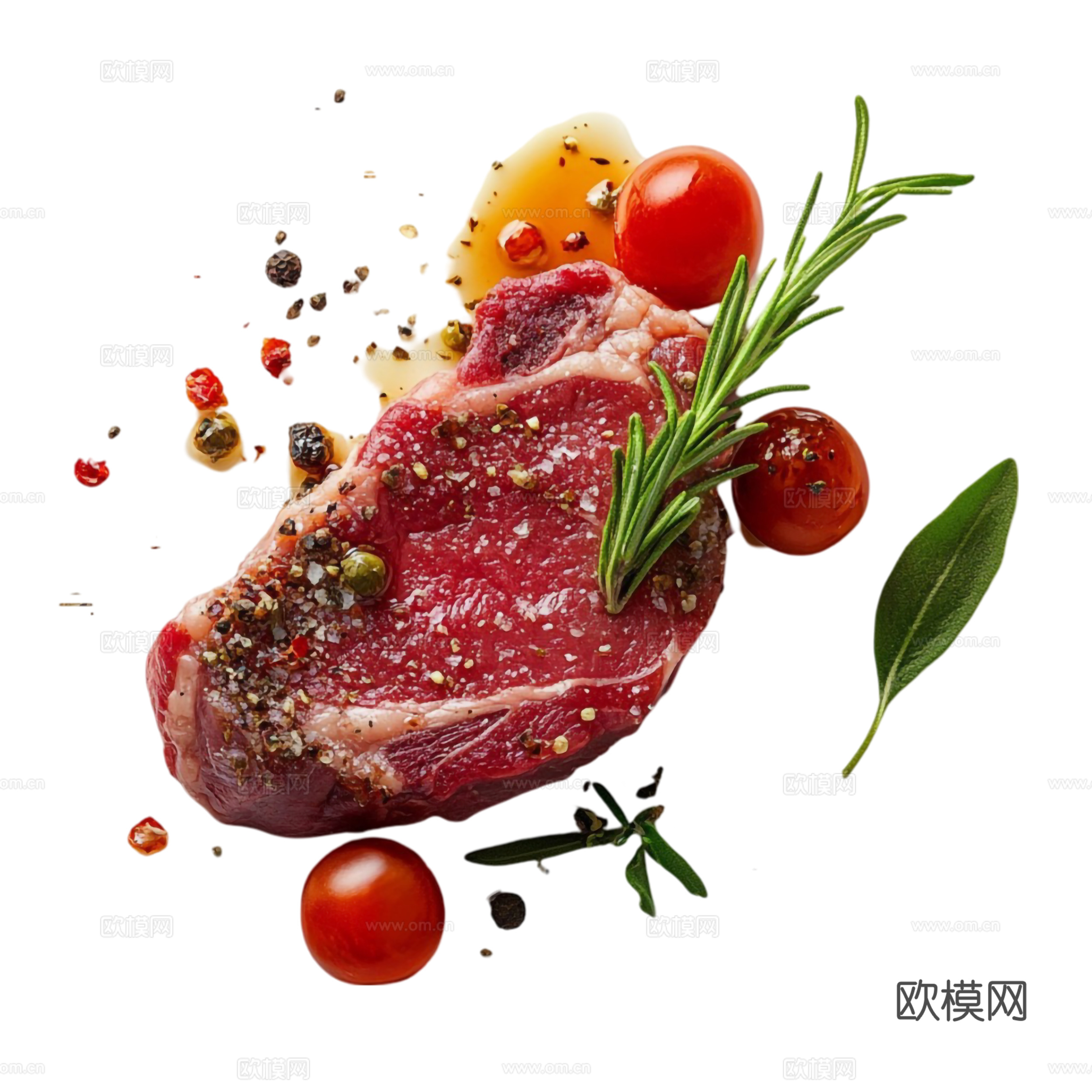 免抠牛排 牛排套餐 熟牛排 生牛排 牛肉