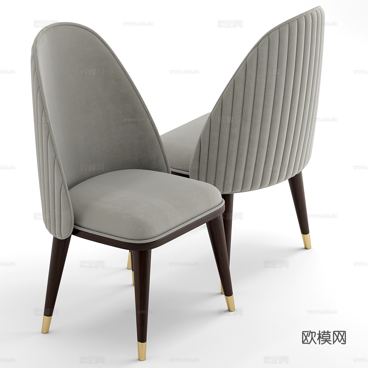 新中式轻奢 Romeo 椅子3d模型