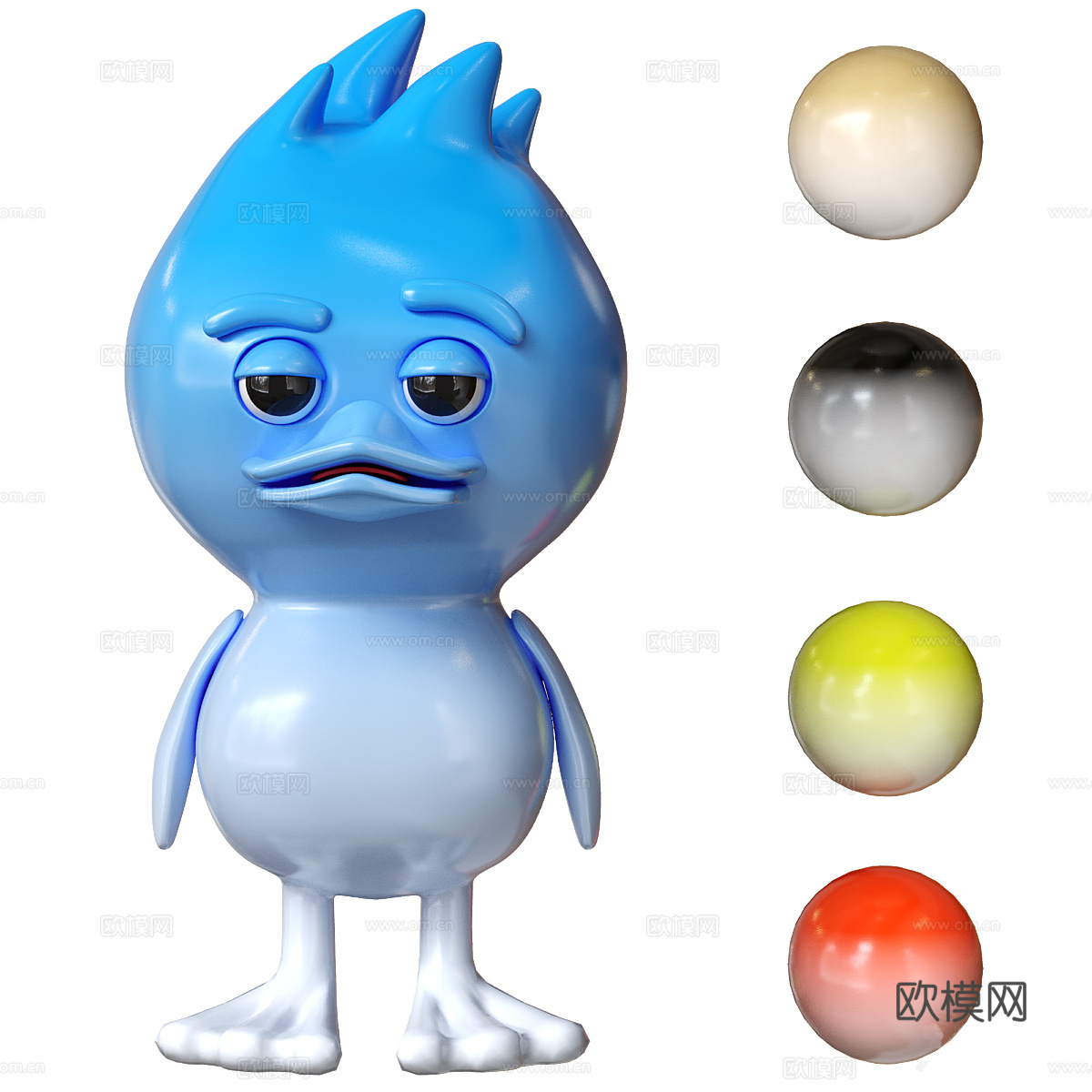 现代 Tud 玩具手办潮玩3d模型