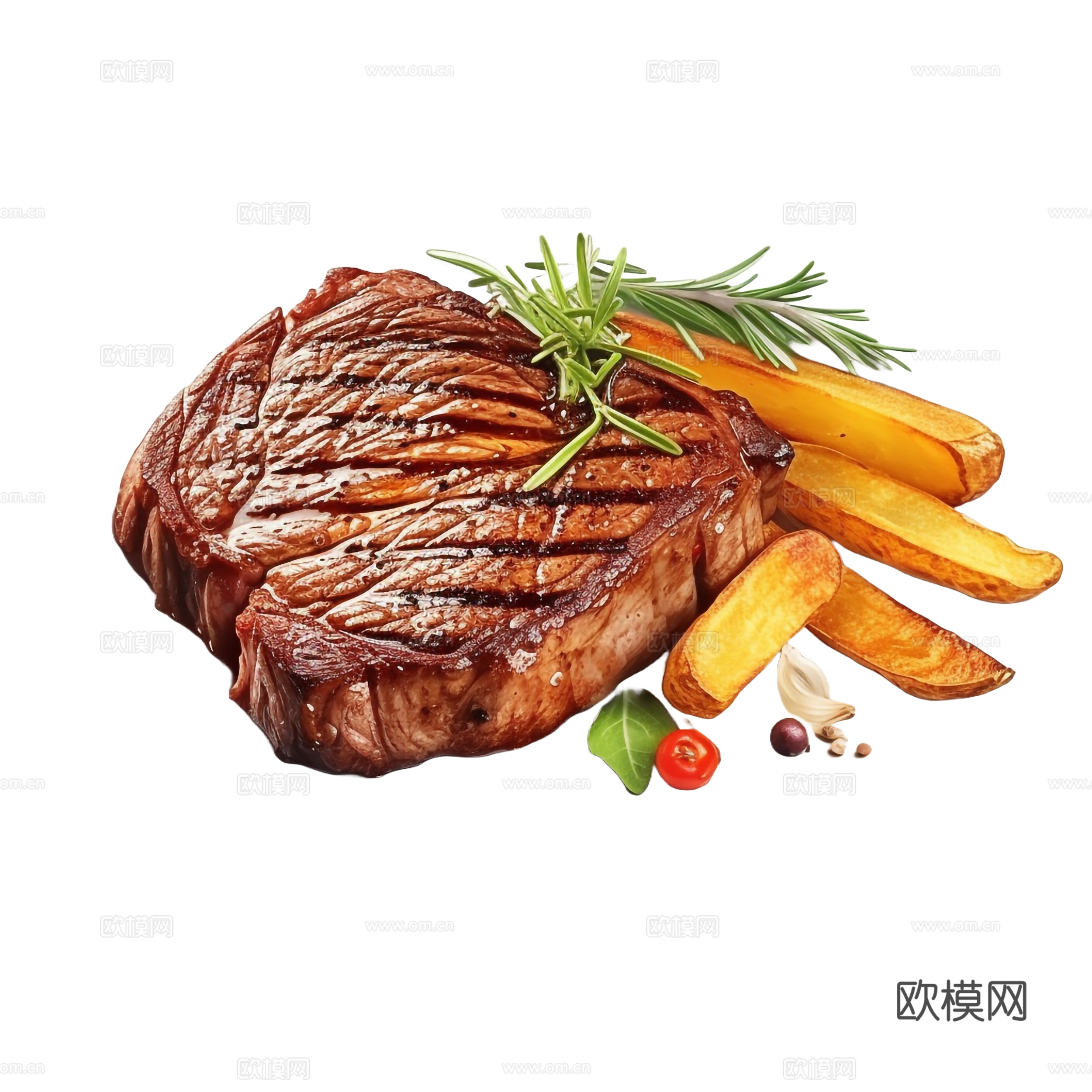 免抠牛排 牛排套餐 熟牛排 生牛排 牛肉