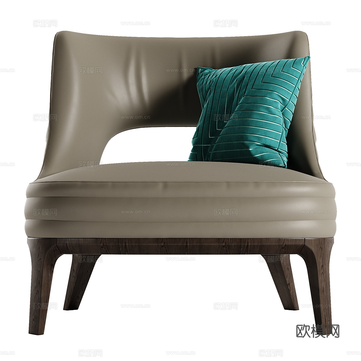 新中式 Vittoria Frigerio Reina扶手椅3d模型