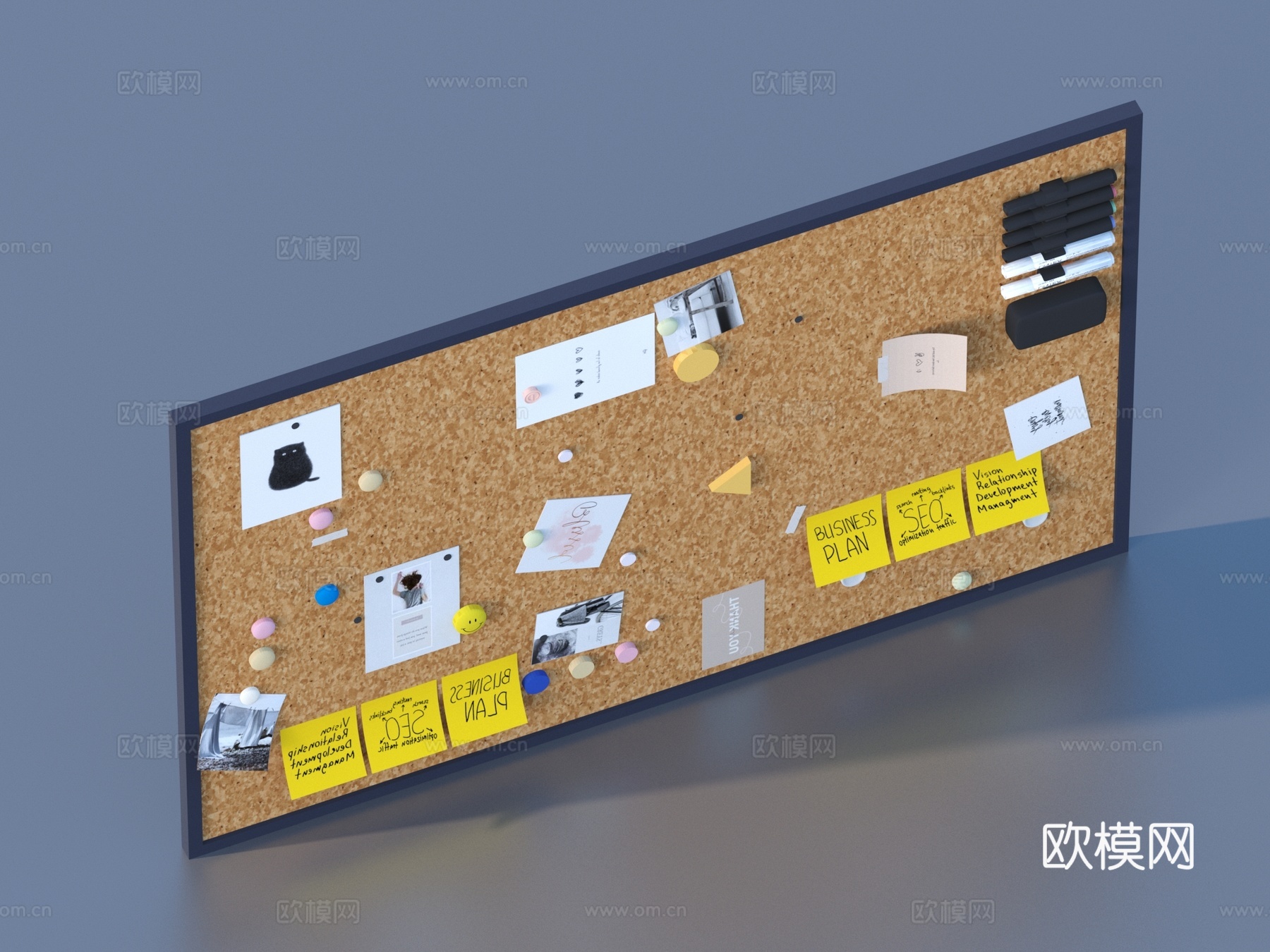 墙饰挂件3d模型