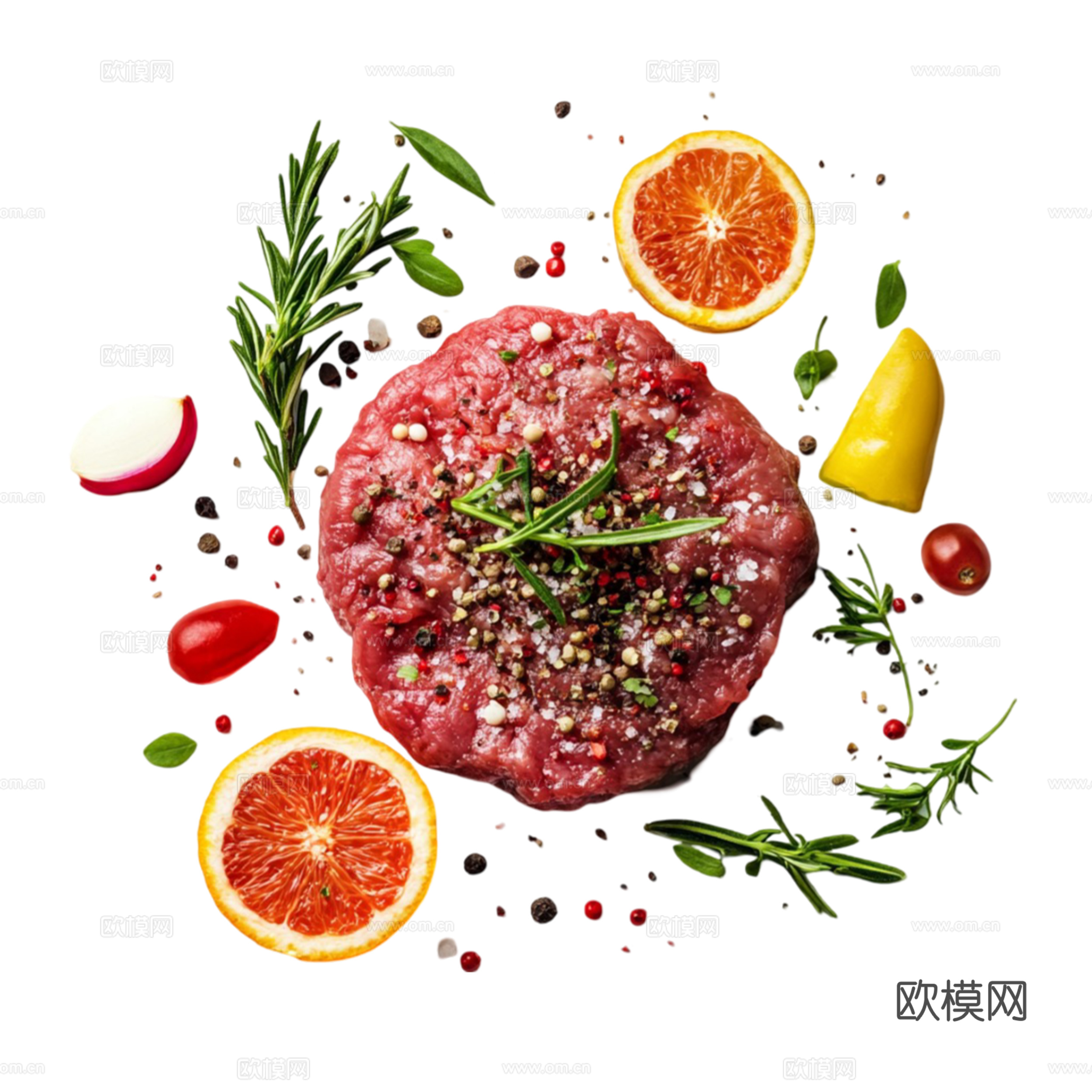 免抠牛排 生牛排 熟牛排 牛排套餐 切片
