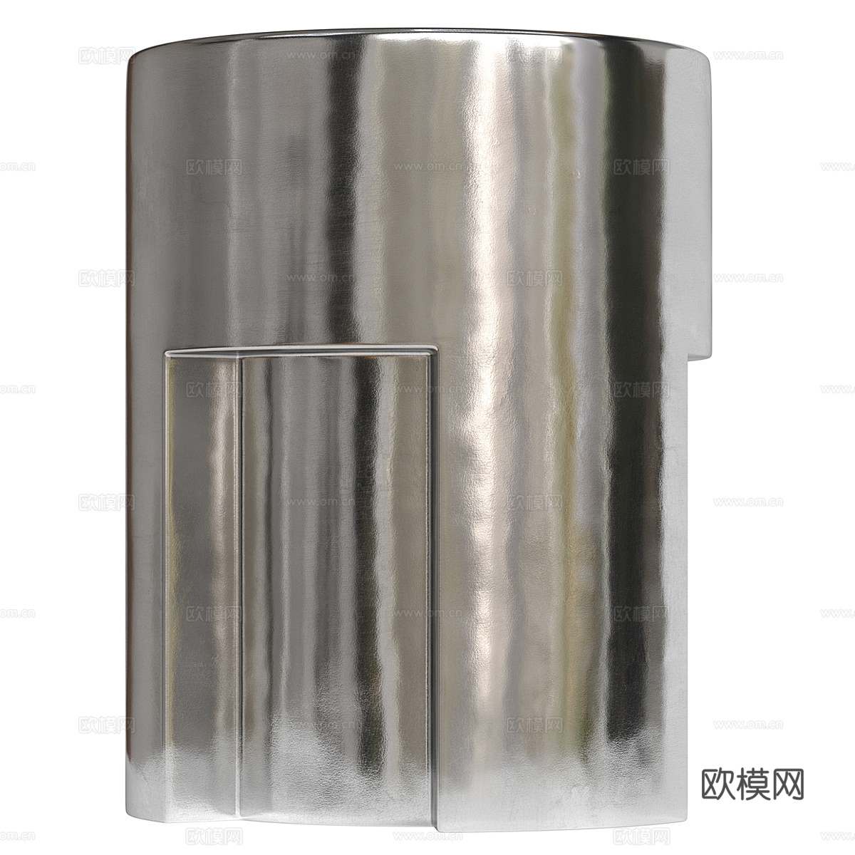 现代 HKliving 炻器边桌 金属边几3d模型