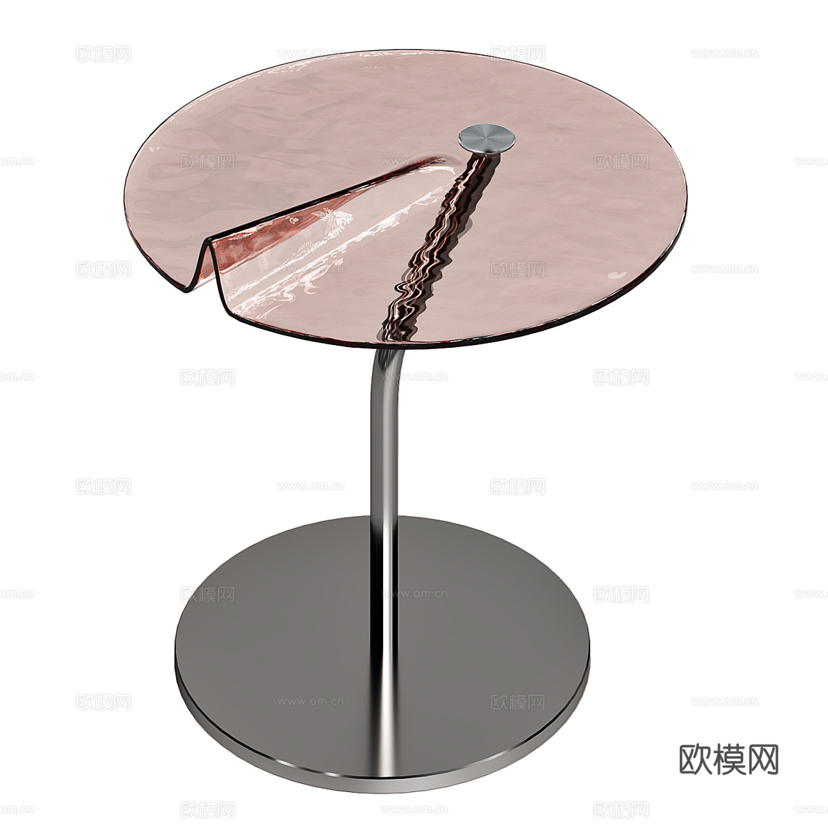 现代意式极简茶几3d模型