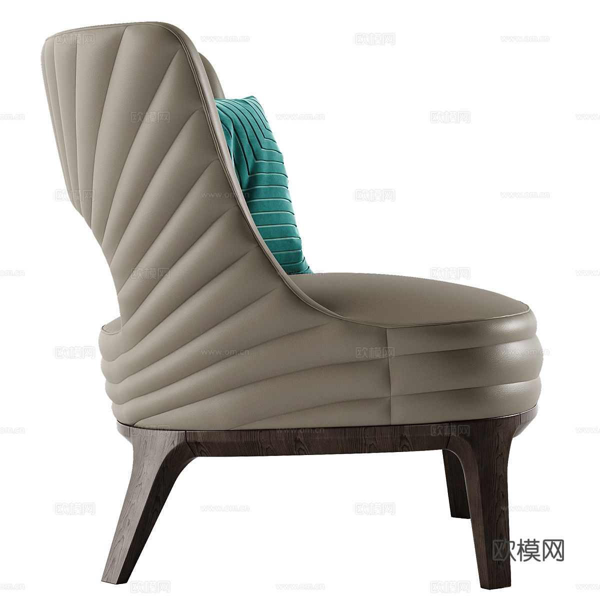 新中式 Vittoria Frigerio Reina扶手椅3d模型