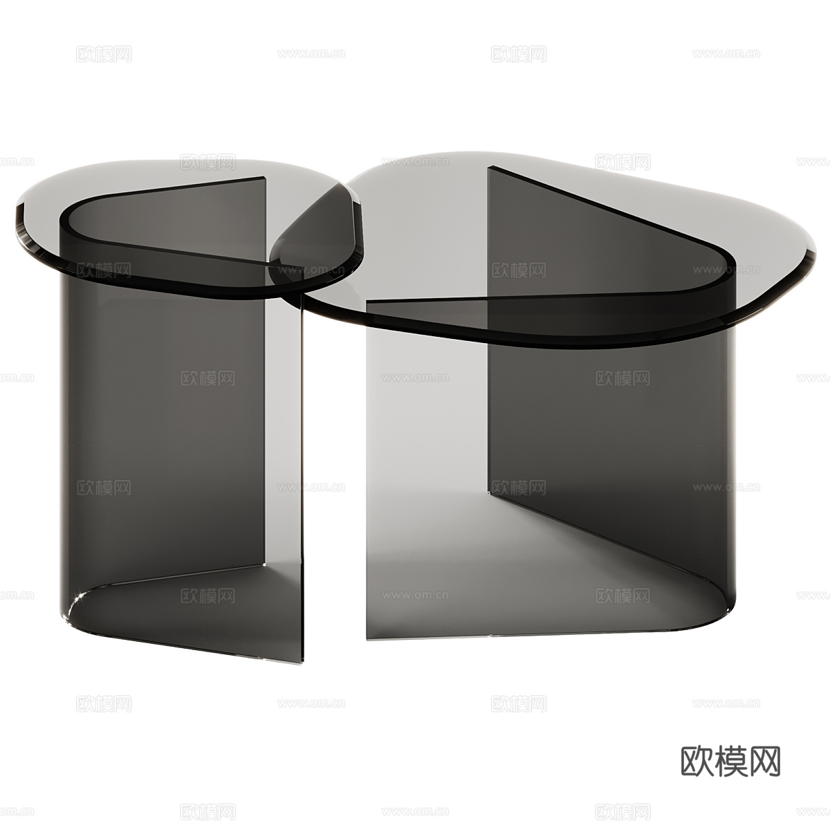 现代意式极简 ROLF BENZ ONNO 茶几3d模型