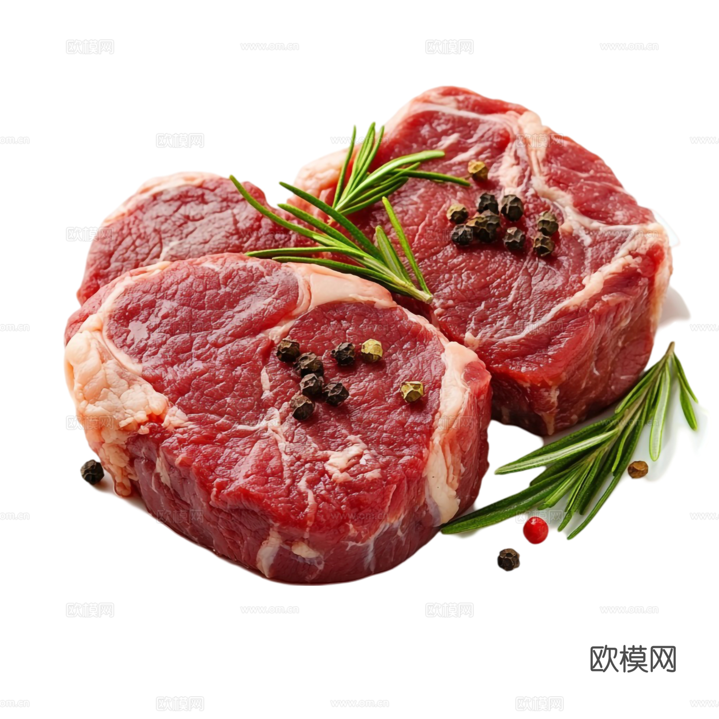 免抠牛排 生牛排 熟牛排 牛排套餐 切片