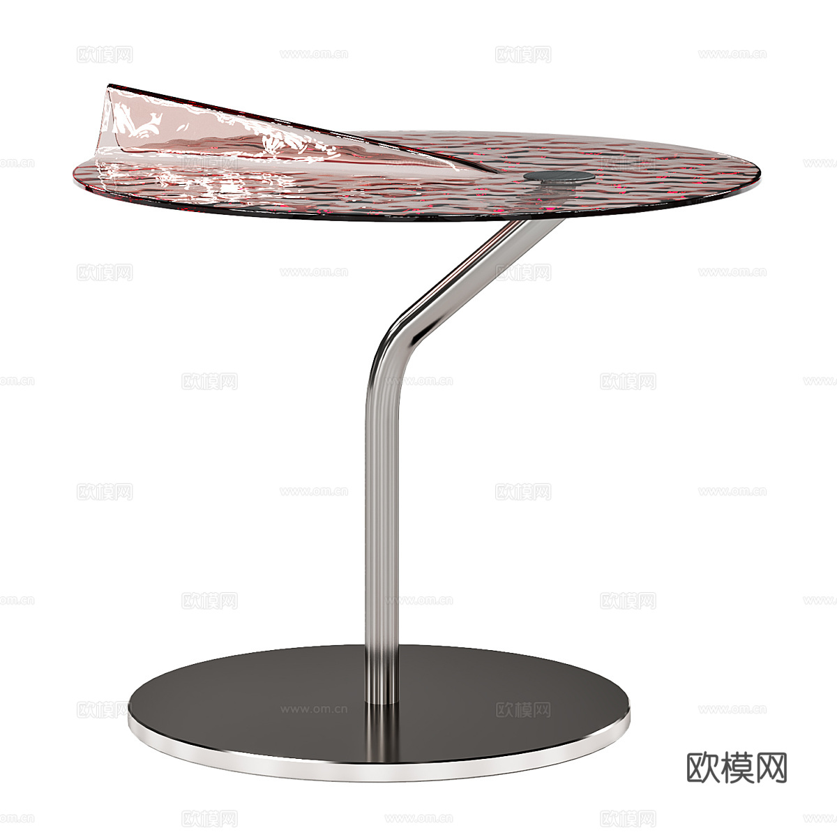 现代意式极简茶几3d模型