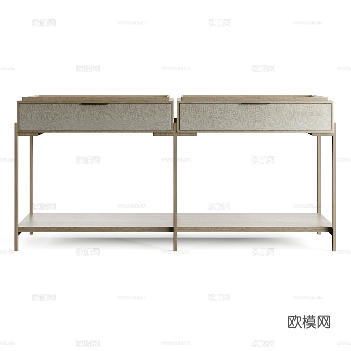 新中式轻奢 Desiron UNION 玄关桌3d模型