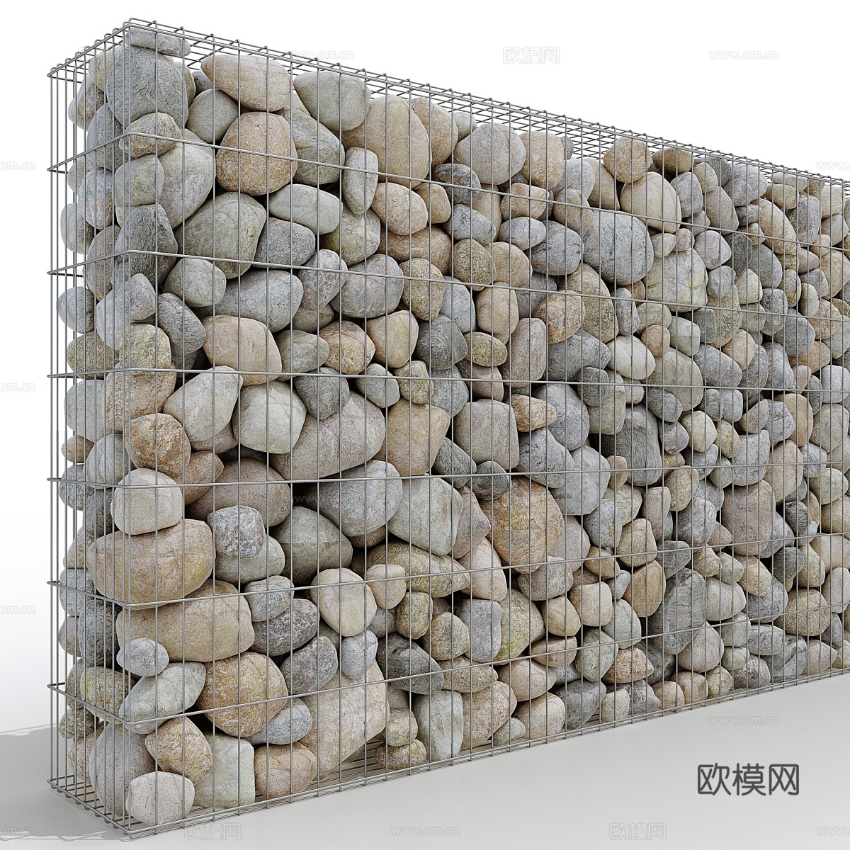 石头 鹅卵石3d模型