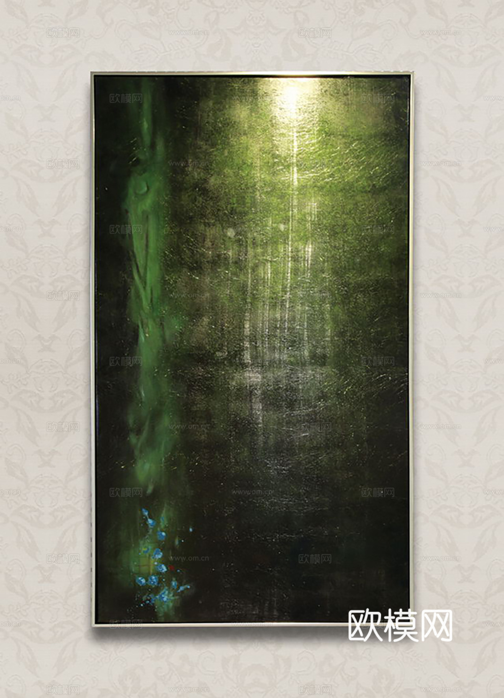 现代简约装饰画挂画下载（渲染图1）