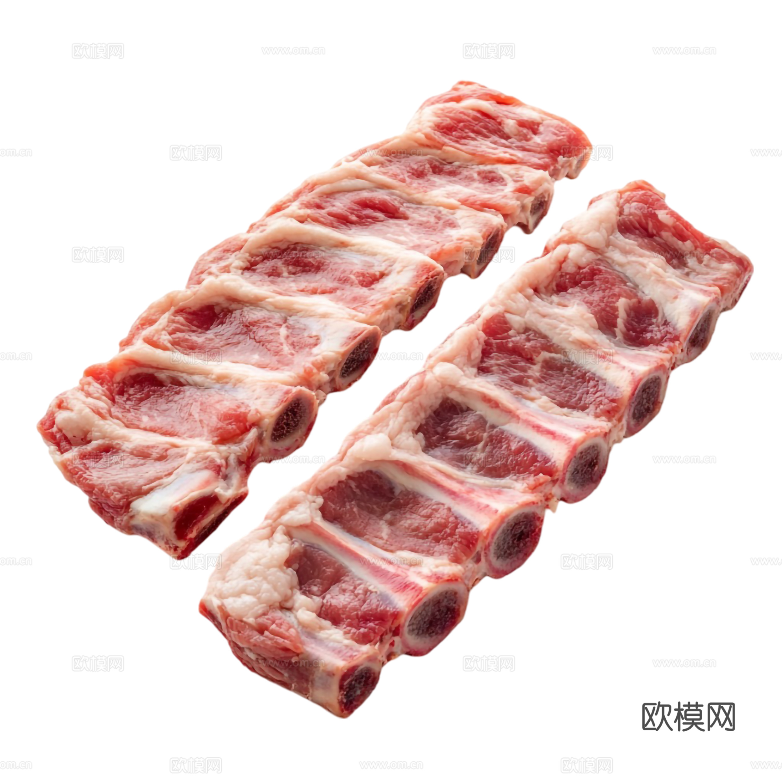 免抠牛排 烤牛排烤牛肉 羊排 扇子骨 烧烤 生牛肉 红烧排骨