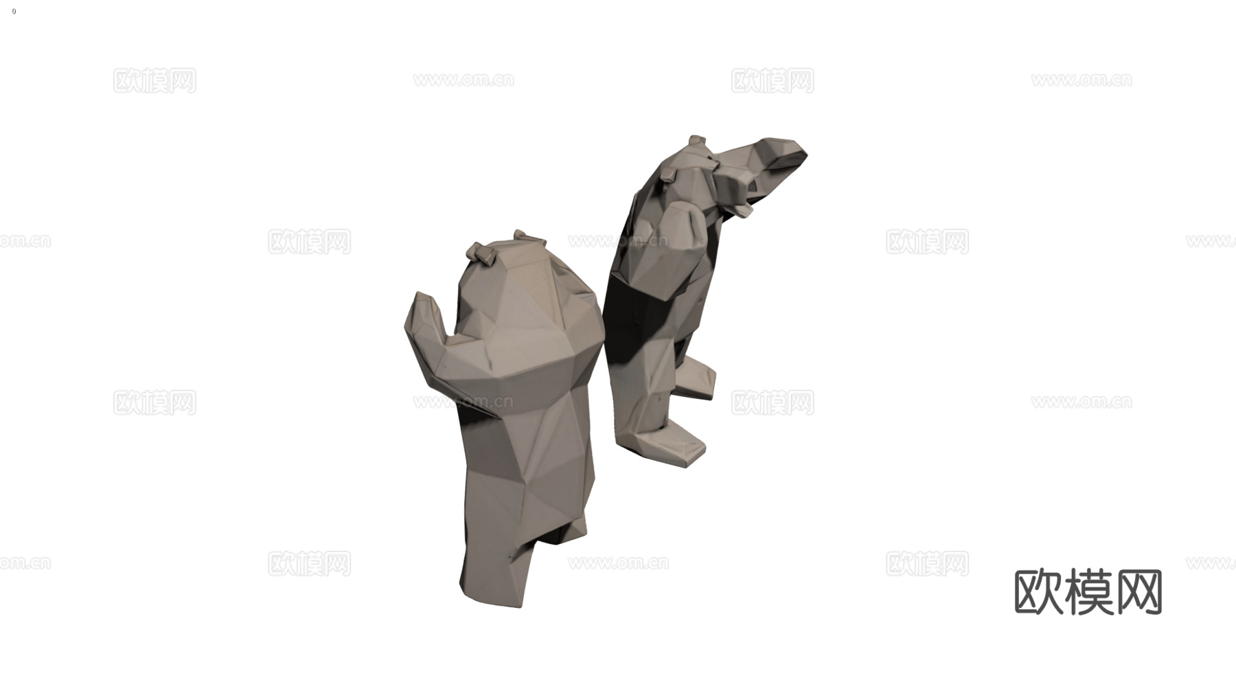 现代 摆件 艺术品 雕塑su模型
