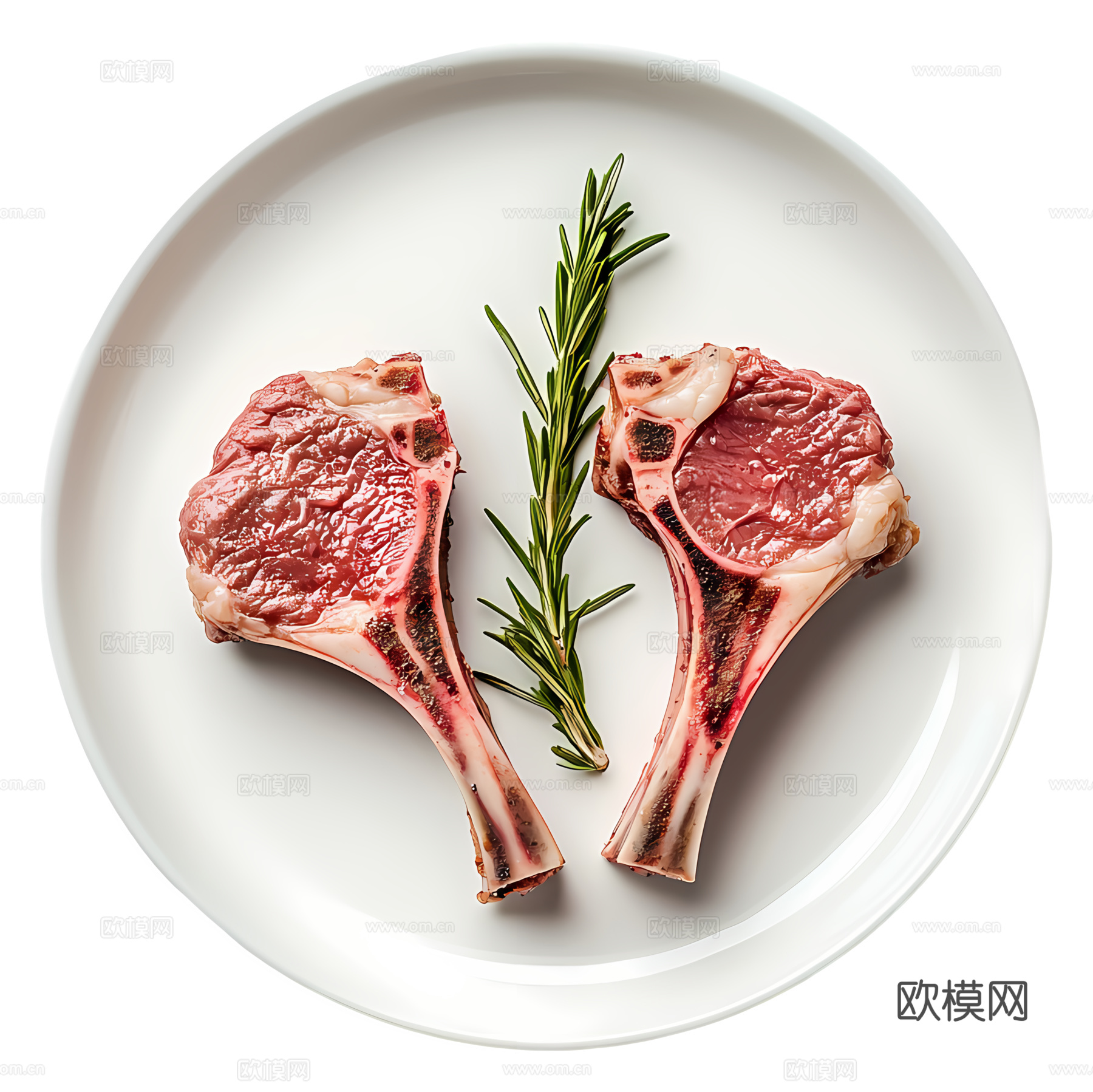 免抠牛排 烤牛排烤牛肉 羊排 扇子骨 烧烤 生牛肉 红烧排骨