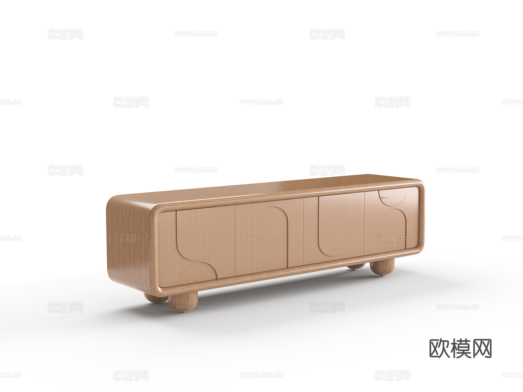 电视柜3d模型下载