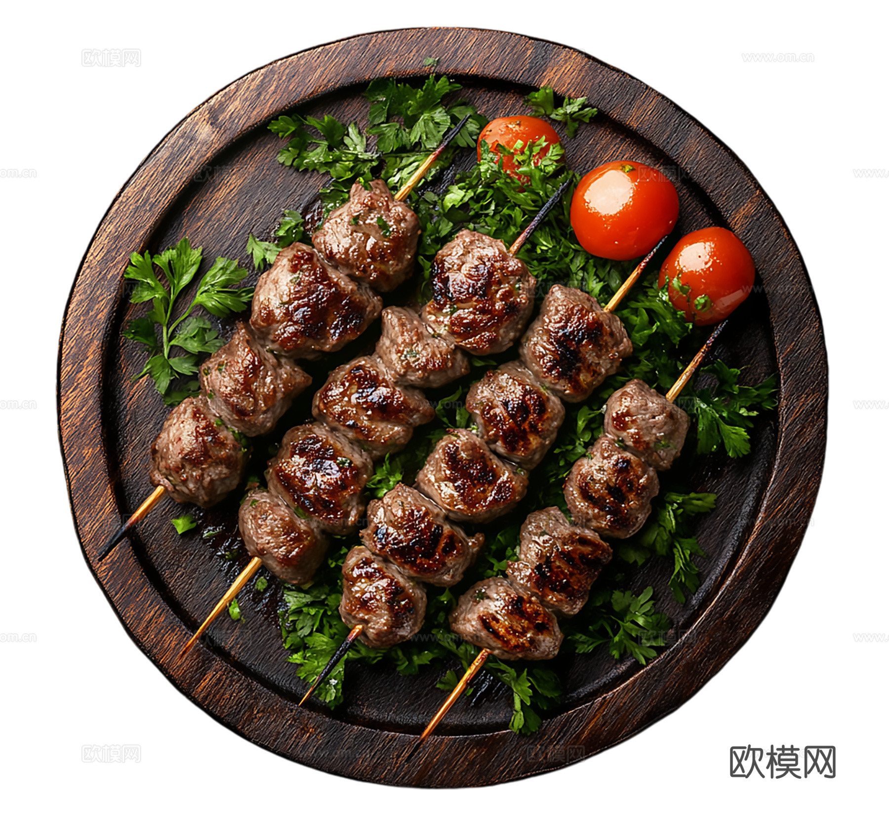 免抠烤串 烤牛肉串 烧烤 羊肉串 肉串