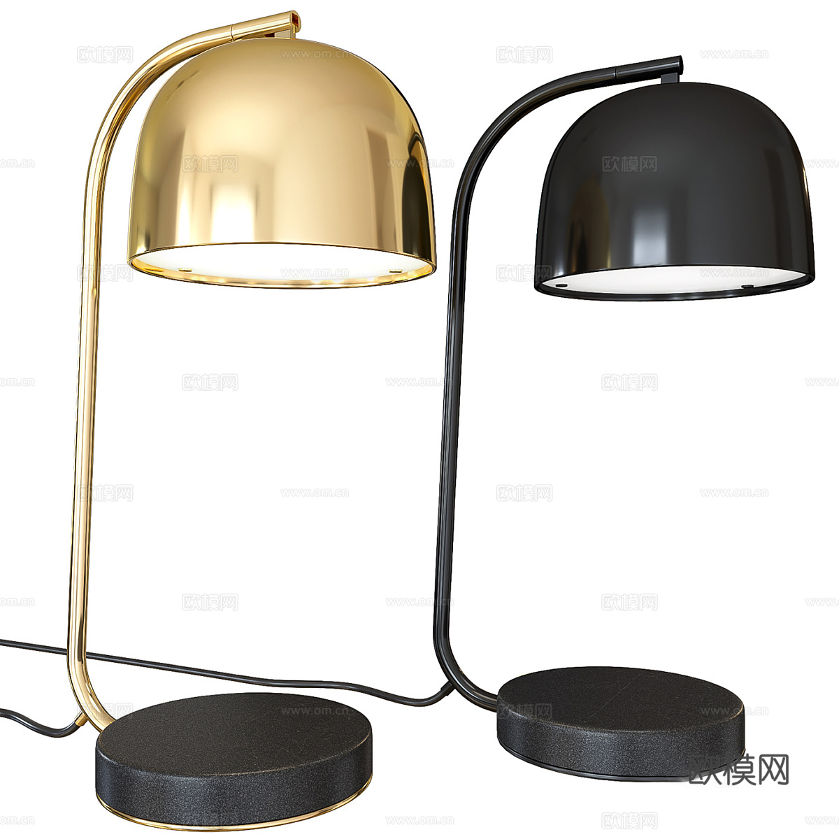 Normann Copenhagen Grant 台灯3d模型
