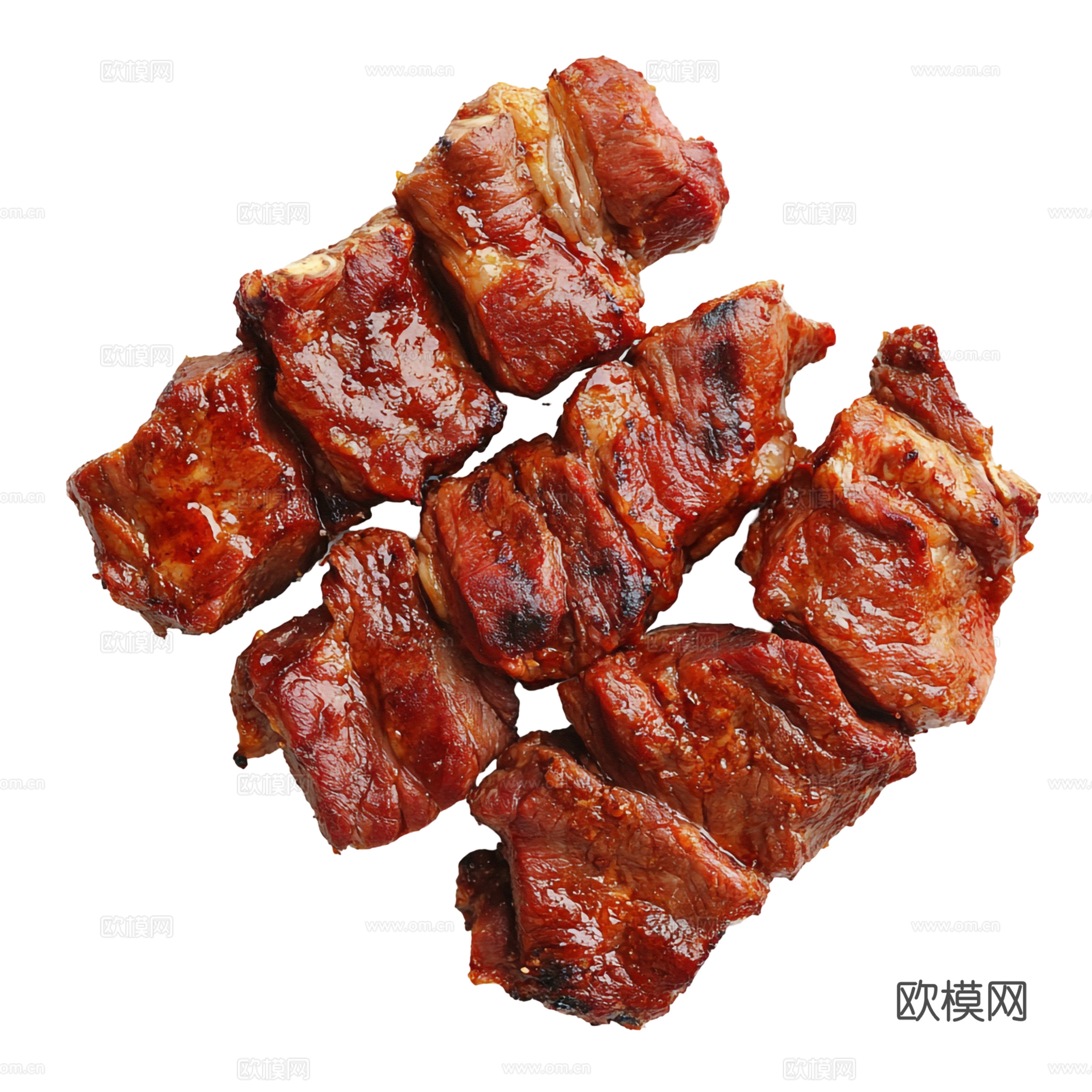 免抠烤串 烤牛肉串 烧烤 羊肉串 肉串