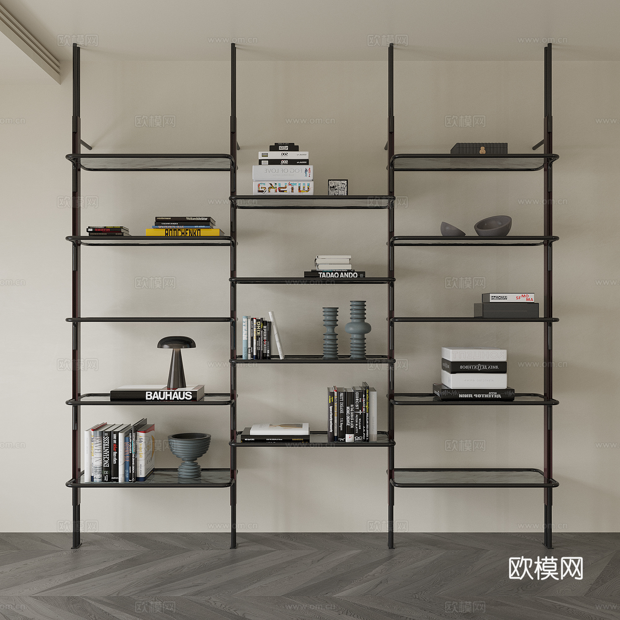法式中古装饰架3d模型
