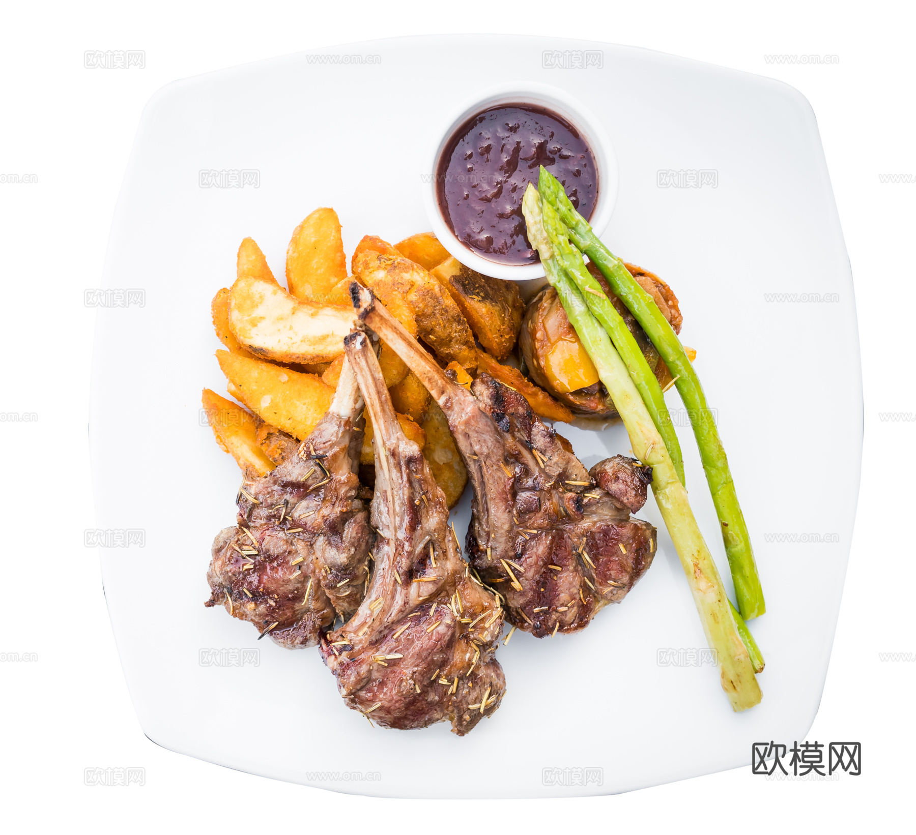 免抠烤羊肉 肉串 牛排 羊排套餐 烧烤 扇子骨 羊腿