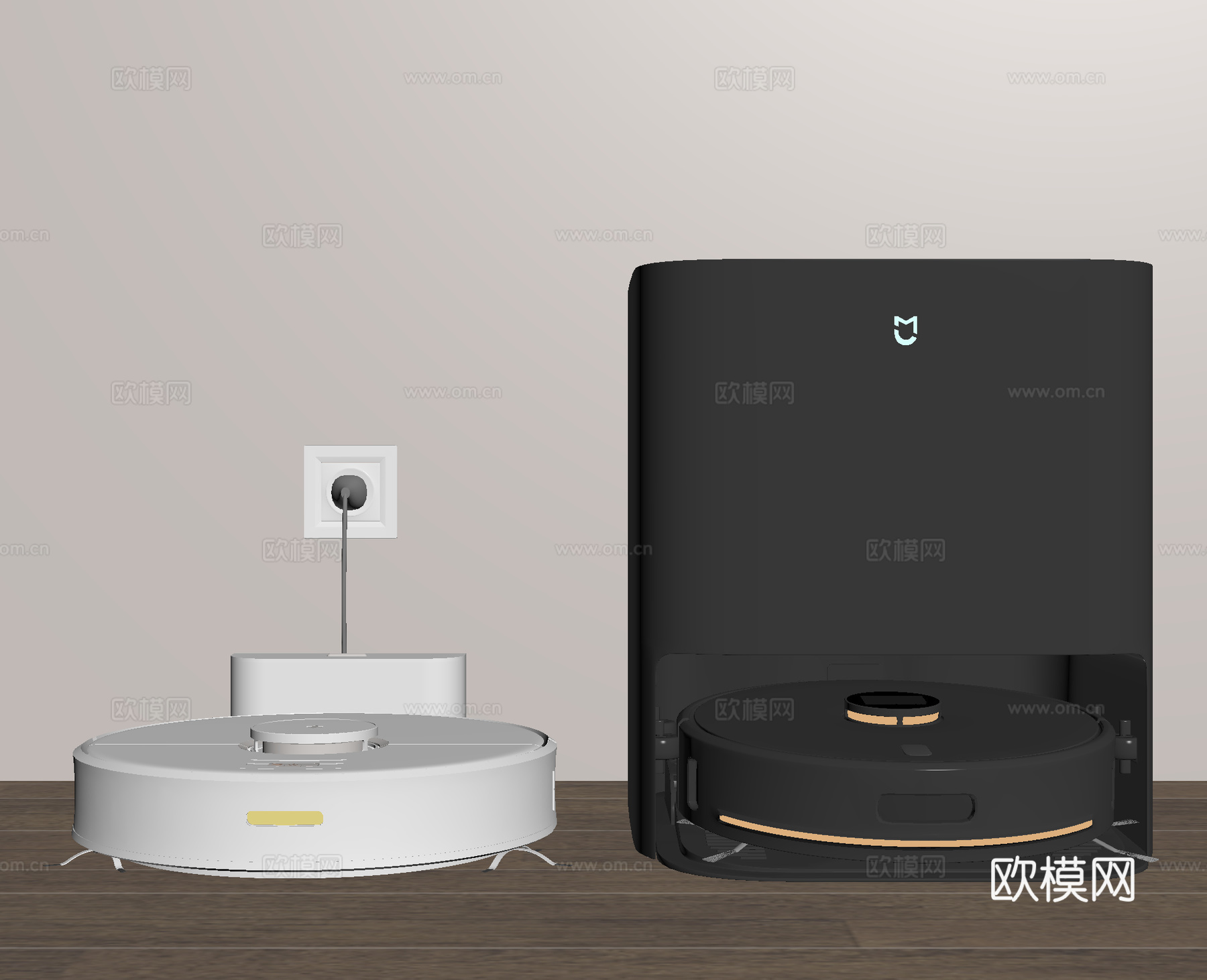 扫地机器人 扫地机su模型
