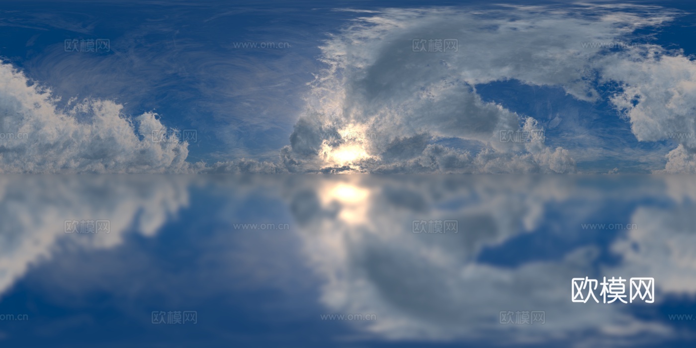 天空HDR 高清 日出 日落 多云 景观 风景贴图下载