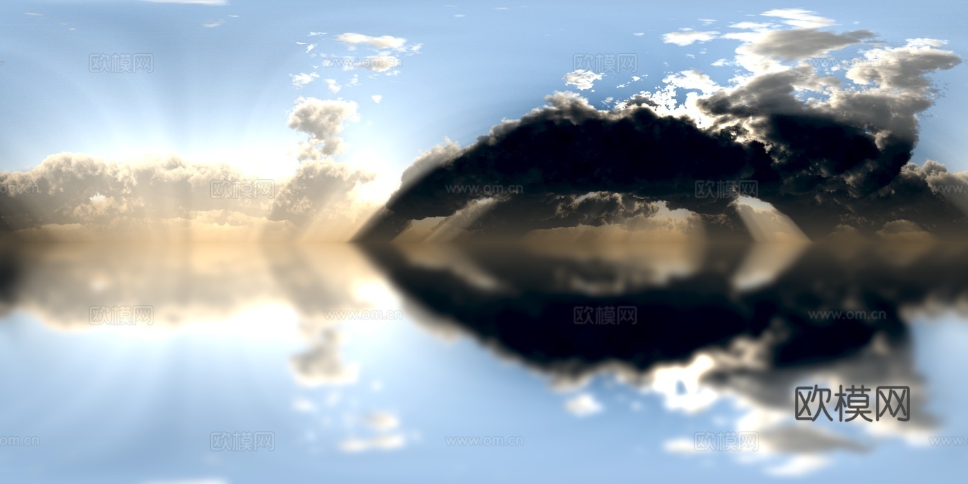 天空HDR 高清 日出 日落 多云 景观 风景贴图