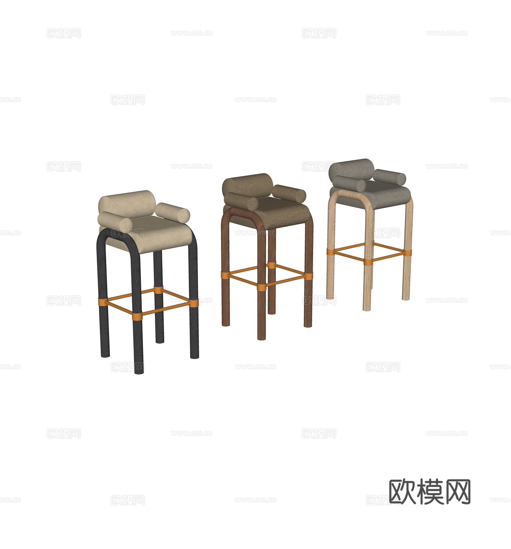 吧椅吧凳su模型