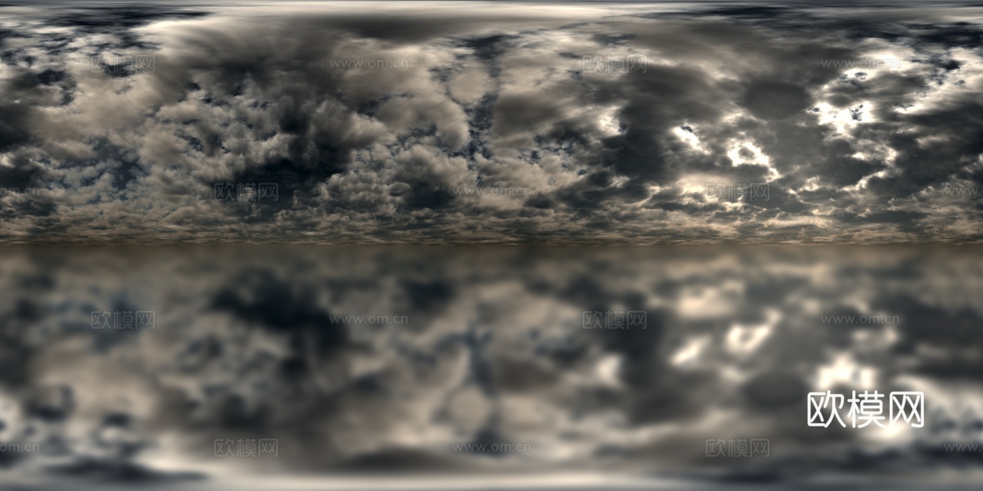 天空HDR 高清 日出 日落 多云 景观 风景贴图