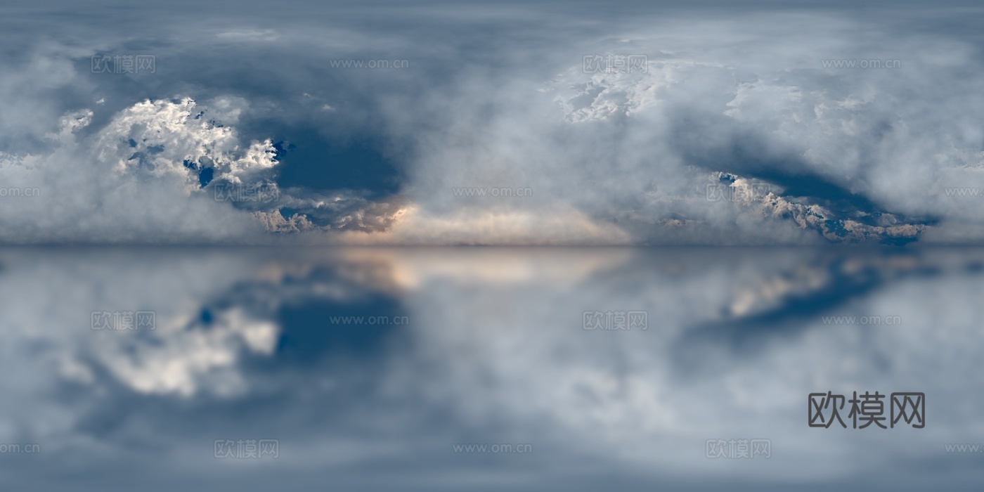 天空HDR 高清 日出 日落 多云 景观 风景贴图