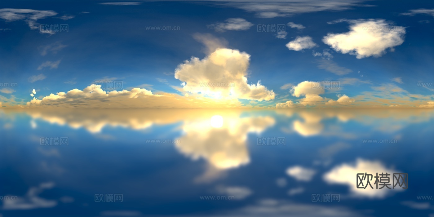 天空HDR 高清 日出 日落 多云 景观 风景贴图下载