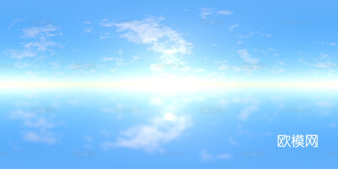 天空HDR 高清 日出 日落 多云 景观 风景贴图下载