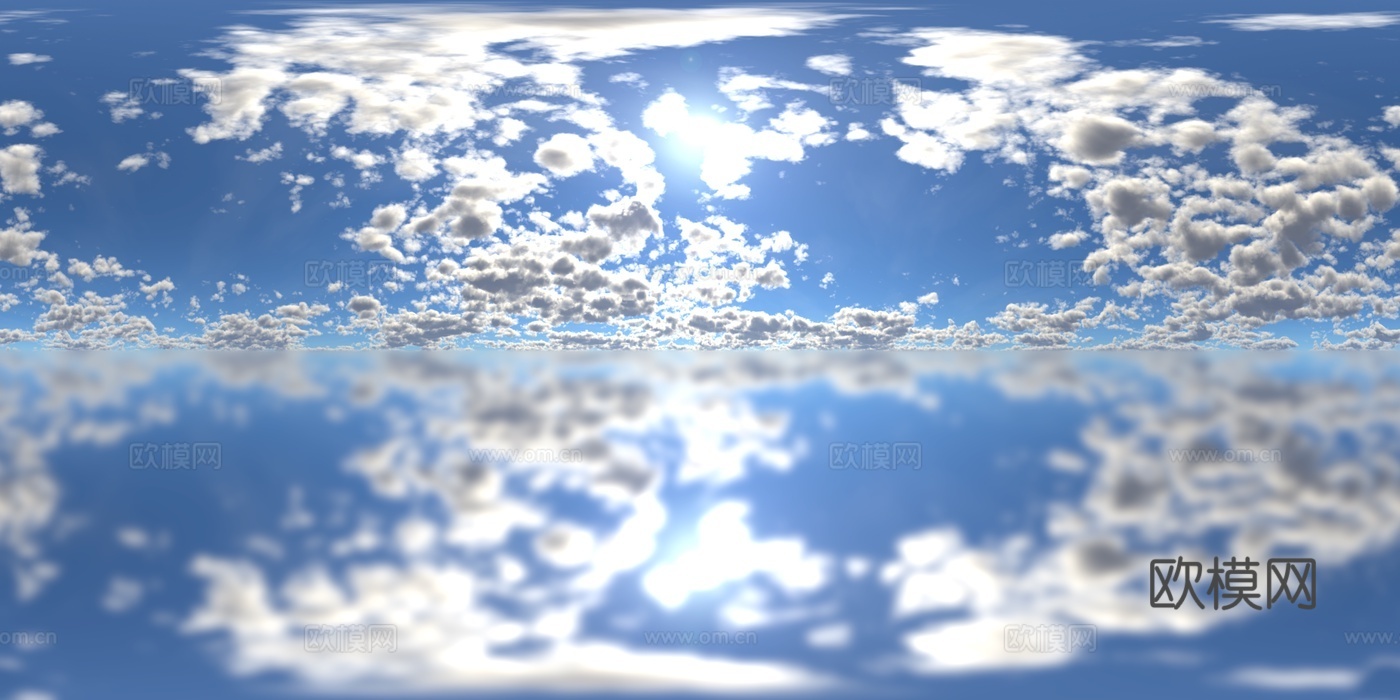天空HDR 高清 日出 日落 多云 景观 风景贴图下载