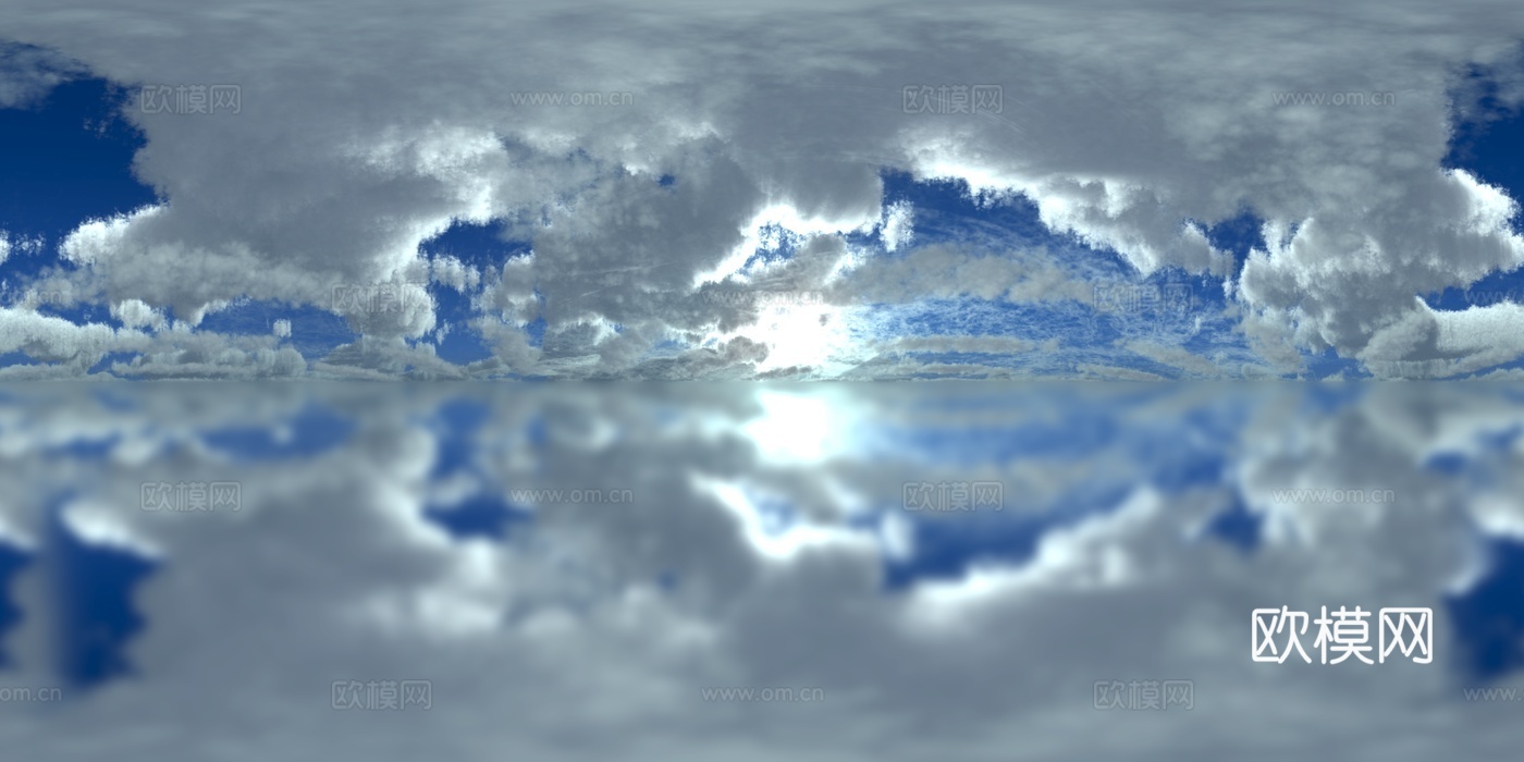 天空HDR 高清 日出 日落 多云 景观 风景贴图下载