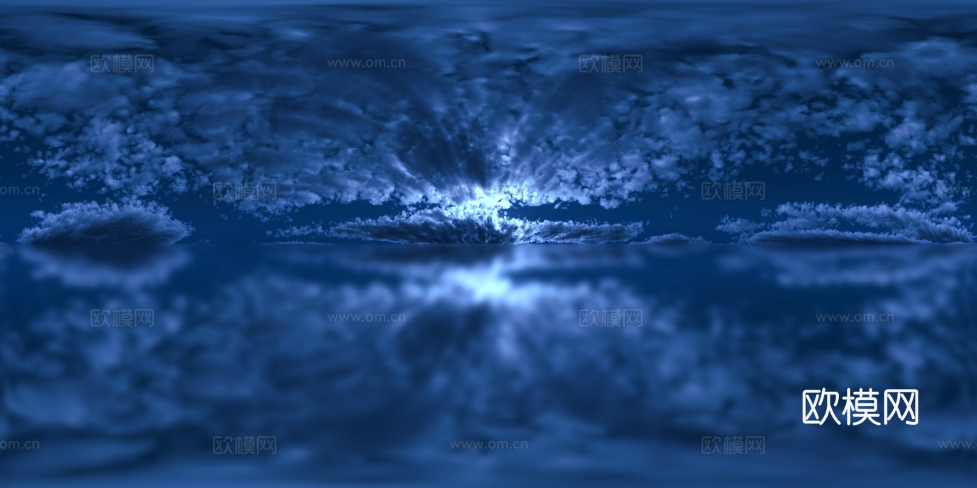 天空HDR 高清 日出 日落 多云 景观 风景贴图